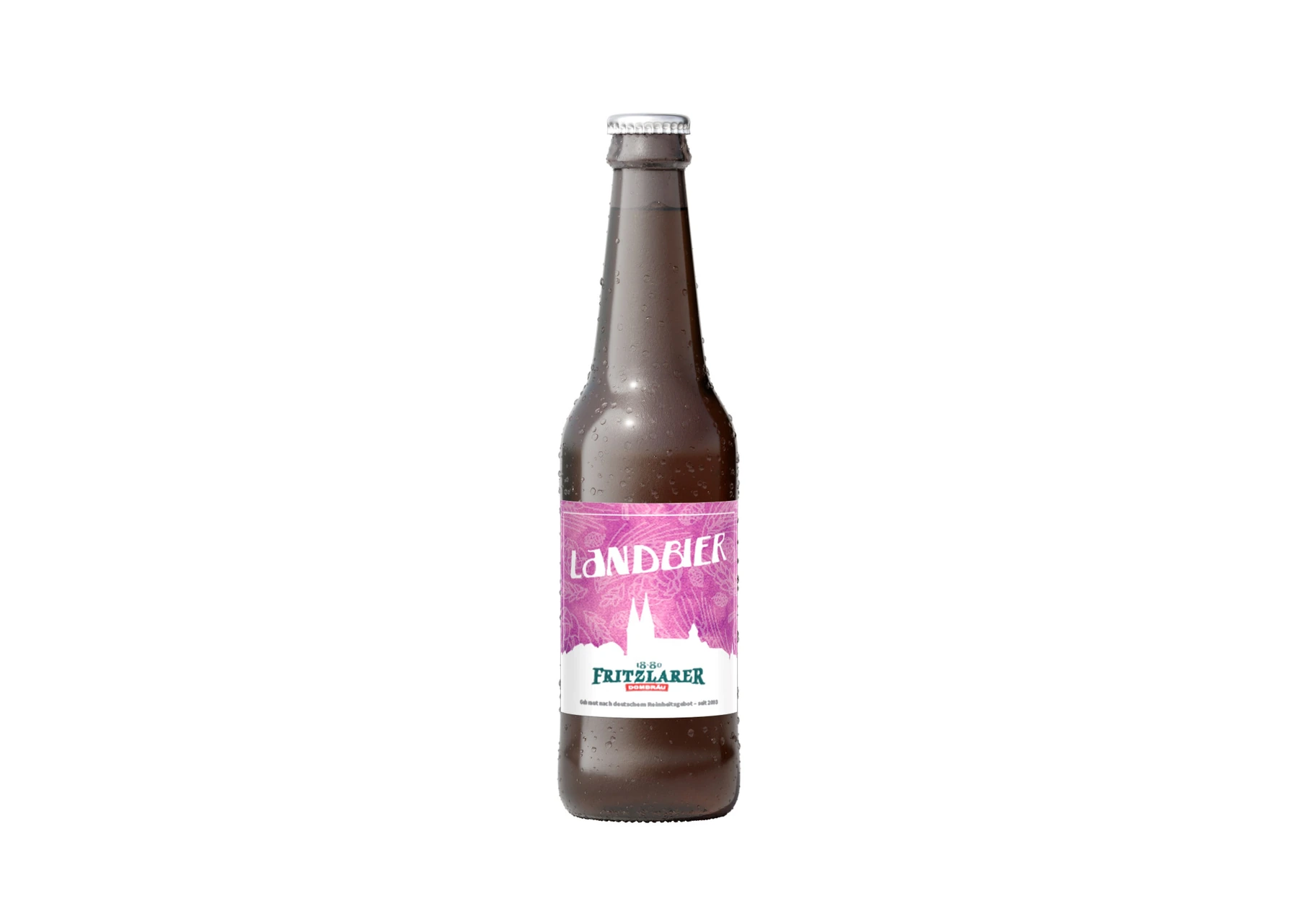 Fritzlarer Landbier Flasche