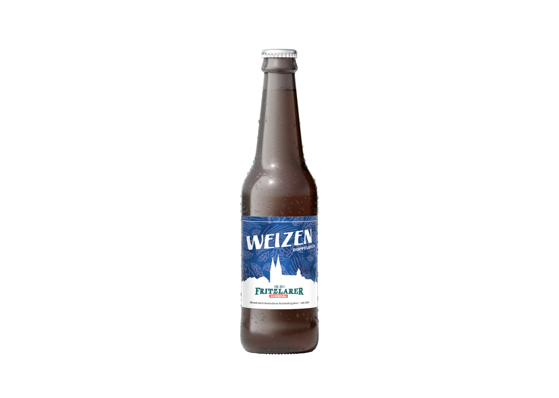 Fritzlarer Weizendoppelbock Flasche